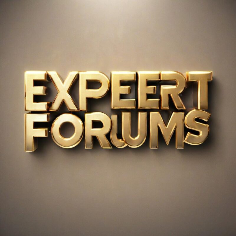 Expert Forums